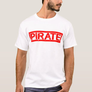 T-shirt Timbre pirate