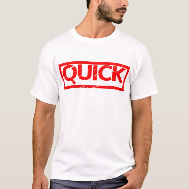 T-shirt Timbre rapide (Devant)