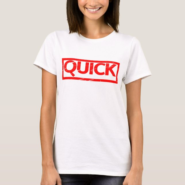 T-shirt Timbre rapide (Devant)