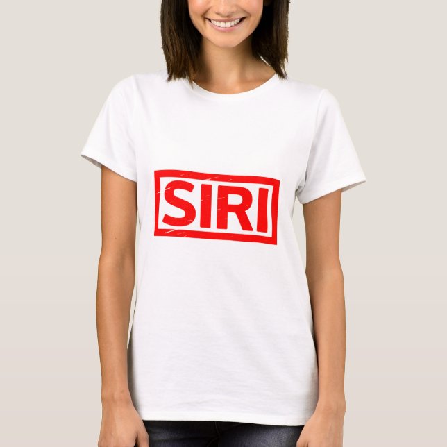 T-shirt Timbre Siri (Devant)