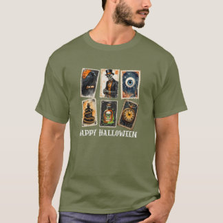 T-shirt Timbre Vintage gothique Halloween