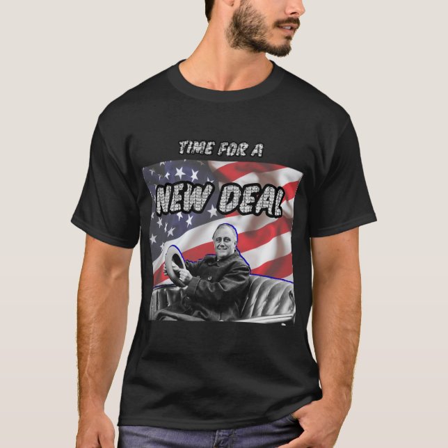 T-shirt Time For A New Fdr  (Devant)