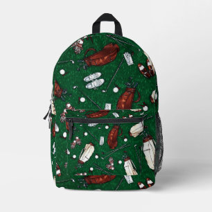 T-Shirt Time Golf Bedruckter Rucksack