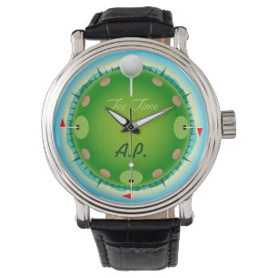 T-Shirt Time Golf Watch Armbanduhr
