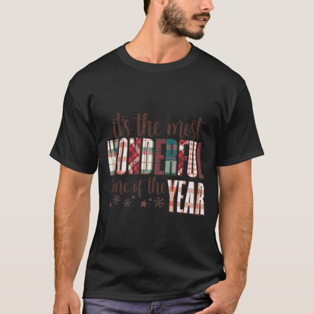 T-shirt Time Plaid (Devant)