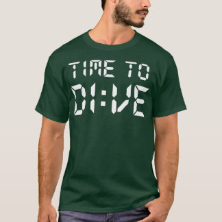 T-shirt Time To Dive Cave Diving Dive Master Advanced Dive