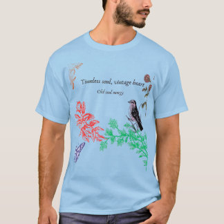 T-shirt Timeless Soul Vintage Heart – Aesthetic Floral & O