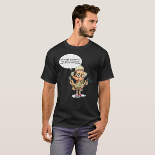 T-shirt Timelord et sauveur (version foncée de chemise)