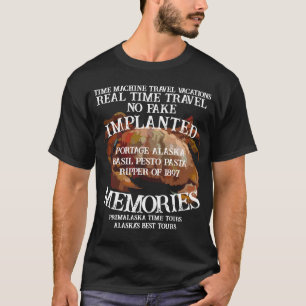 T-shirt TimeMachine Alaska Souvenir Mémento Voyage Tour