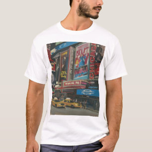 T-shirt Times Square lumineux 2012 de lumières