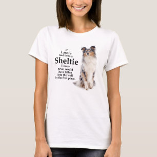 T-shirt Timmy's Blue Merle Sheltie