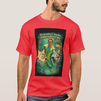 T-shirt Timothy Cando & les chats de soap opera