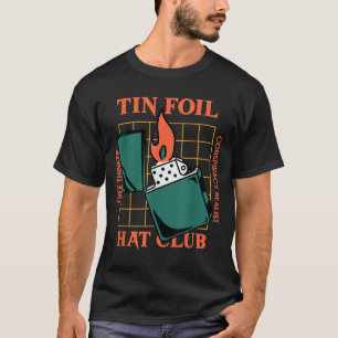 T-shirt Tin Foil Casquette Club - Free Thinker - Conspirat