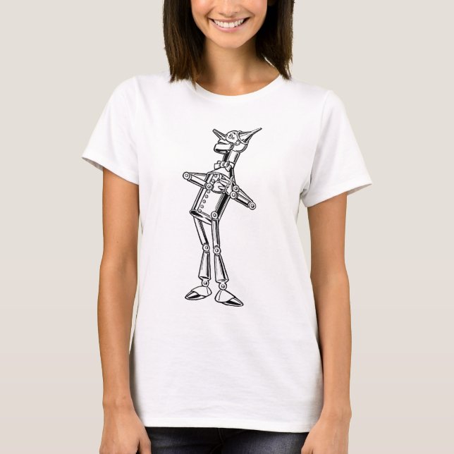 T-shirt Tin Woodman Vintage Oz (Devant)