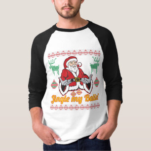 T-shirt Tintez mon chandail laid de Noël du père noël d
