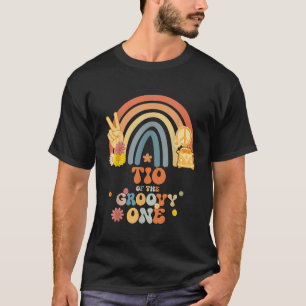 T-shirt Tio de la fête d'anniversaire Super One Rainbow Bo