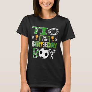 T-shirt Tio du garçon qui fête son anniversaire joueur de