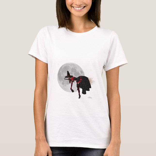 T-shirt Tipsy sorch sur le vol de la chemise féminine (Devant)
