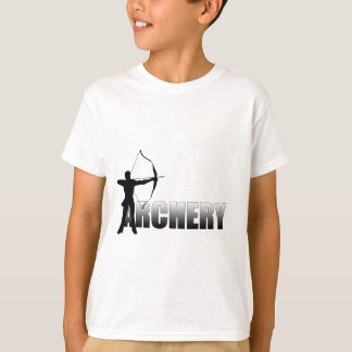 T-shirt Tir à l'arc 2012 de jeux d'été d'archers