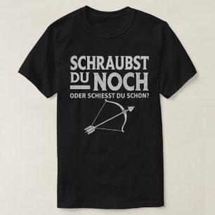 T-shirt Tir À L'Arc Cible Tir Et Tirage À L'Arc