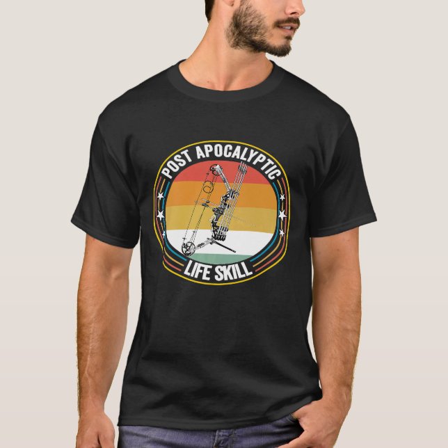 T-shirt Tir À L'Arc Drôle Slogan Bow Pour Archers (Devant)