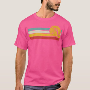 T-shirt Tir À L'Arc Et Flèche Coucher De Soleil Perturbé