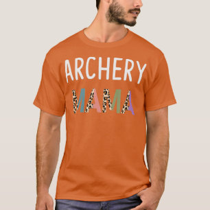 T-shirt Tir à l'arc Mama Archer Femme CadeauAmusant Tir à