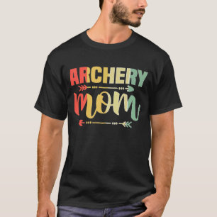 T-shirt Tir à l'arc Maman Chasse Archer Chasseur de boue A