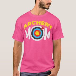 T-shirt Tir à l'arc maman Cible Flèches Archer Flèche Arro