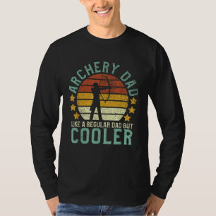 T-shirt Tir à l'arc Papa Drôle Fête des pères cadeau pour 