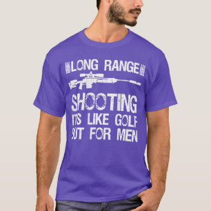 T-shirt Tir à longue distance C'est comme le golf mais pou