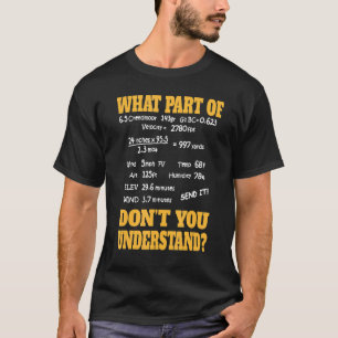 T-shirt Tir à longue distance et tir sportif compétitif