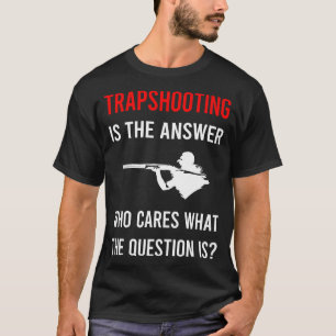 T-shirt Tir aux pièges Tir aux pigeons d'argile