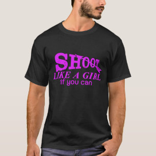 T-shirt Tir Comme Une Fille Tir À L'Arc