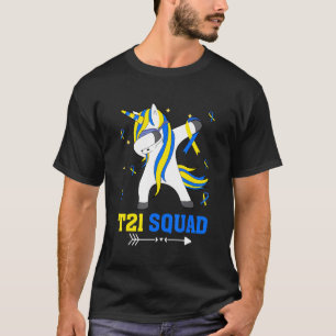 T-shirt Tir de sensibilisation au syndrome T21 Squad Dabbi