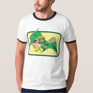 T-shirt Tir de tête de la flèche verte