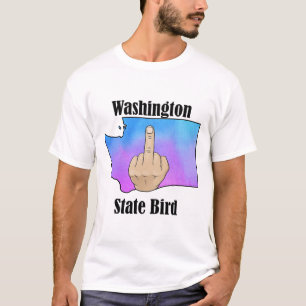 T-shirt Tirage de l'état de Washington