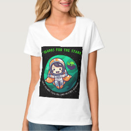 T-SHIRT TIRAGE POUR LES DÉBUTS, ASTRONAUT