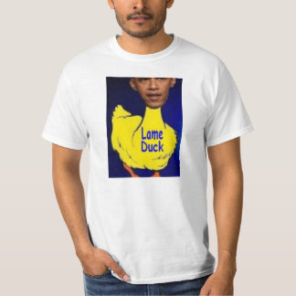 T-shirt Tire-au-flanc Obama en jaune de base