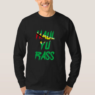 T-shirt Tire Yu Rass Guyanais Guyane Afro Fierté Créole