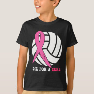 T-shirt Tirer Pour Une Volleybyll De Sensibilisation Cure
