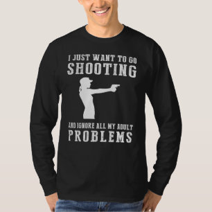 T-shirt "Tirer vers l'âge adulte : Embrassez l'évasion cib