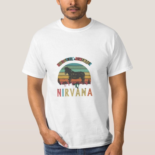 T-shirt Tirer vers Nirvana (Devant)
