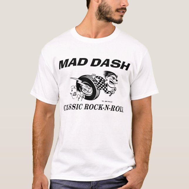 T-shirt Tiret fou - Roche-n-Petit pain classique (Devant)