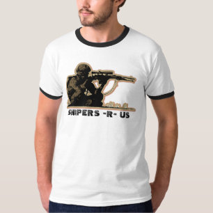 T-shirt TIREUR ISOLÉ S'ASSEYANT par les TIREURS ISOLÉS - r