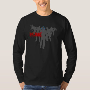 T-shirt Tirez les zombis - Gamer de jeu de recharge de