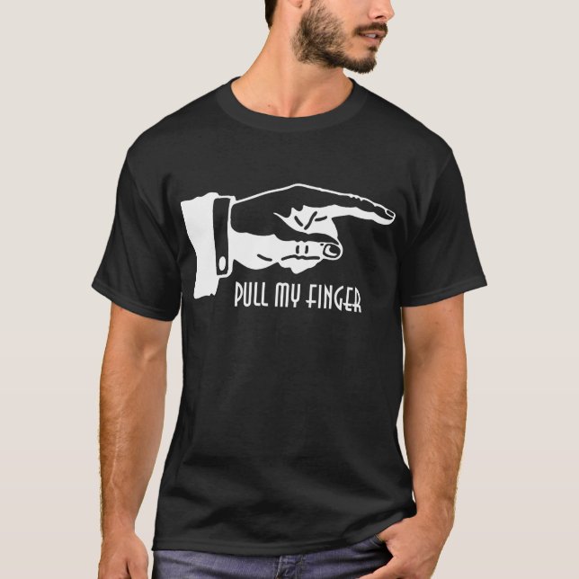 T-SHIRT TIREZ MON DOIGT (Devant)