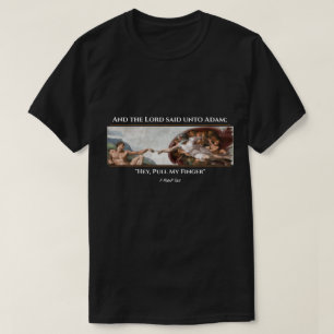 T-shirt Tirez mon doigt - Une chemise MisterP