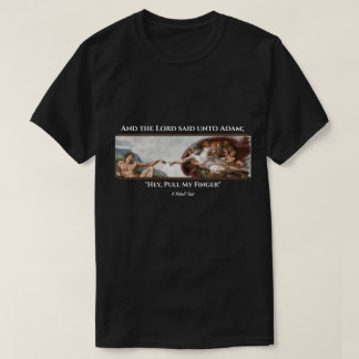 T-shirt Tirez mon doigt - Une chemise MisterP