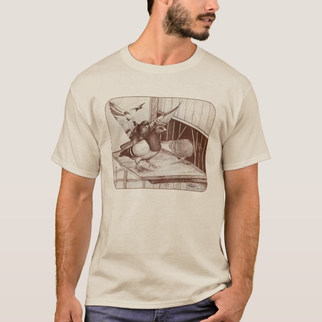 T-shirt Tirs au but de retours au pays (Devant)